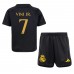 Maillot de foot Real Madrid Vinicius Junior #7 Troisième vêtements enfant 2023-24 Manches Courtes (+ pantalon court)